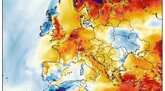 More anomalous warmth for late May Bank Holiday?