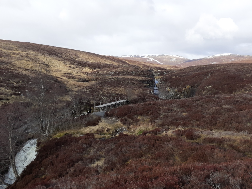 The waterfalls on the River Eidart can be heard long before you see them